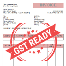 GST Tax Invoice Format through our Online Invoice Software
