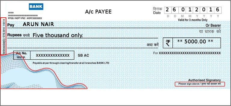 Print Cheques Online Free