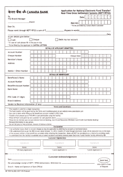 indian bank neft form pdf